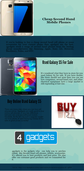 4Gadgets: Used Galaxy S5 for Sale online