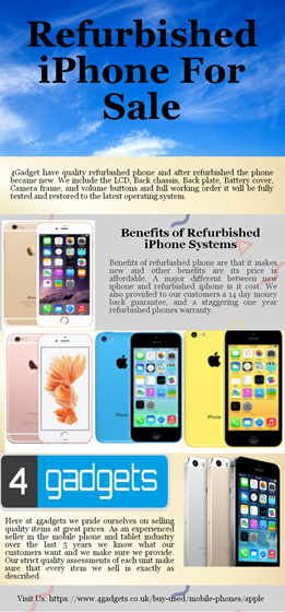 4Gadgets: Find Online Refurbished iPhone For Sale